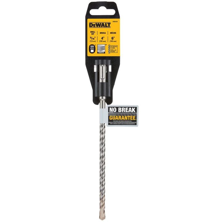 DEWALT 5/16 in x 4 in x 6 in Rock Carbide SDS Plus Hammer Drill Bit, large image number 7