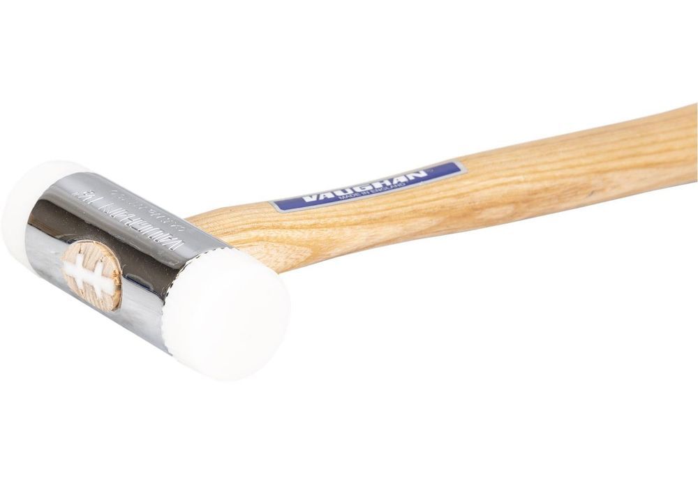 Vaughan 1-1/2 Lbs Nylon Face Hammer with Hickory Handle, large image number 7