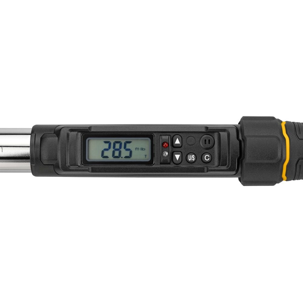 DEWALT 1/2 In Drive Digital Torque Wrench, large image number 4