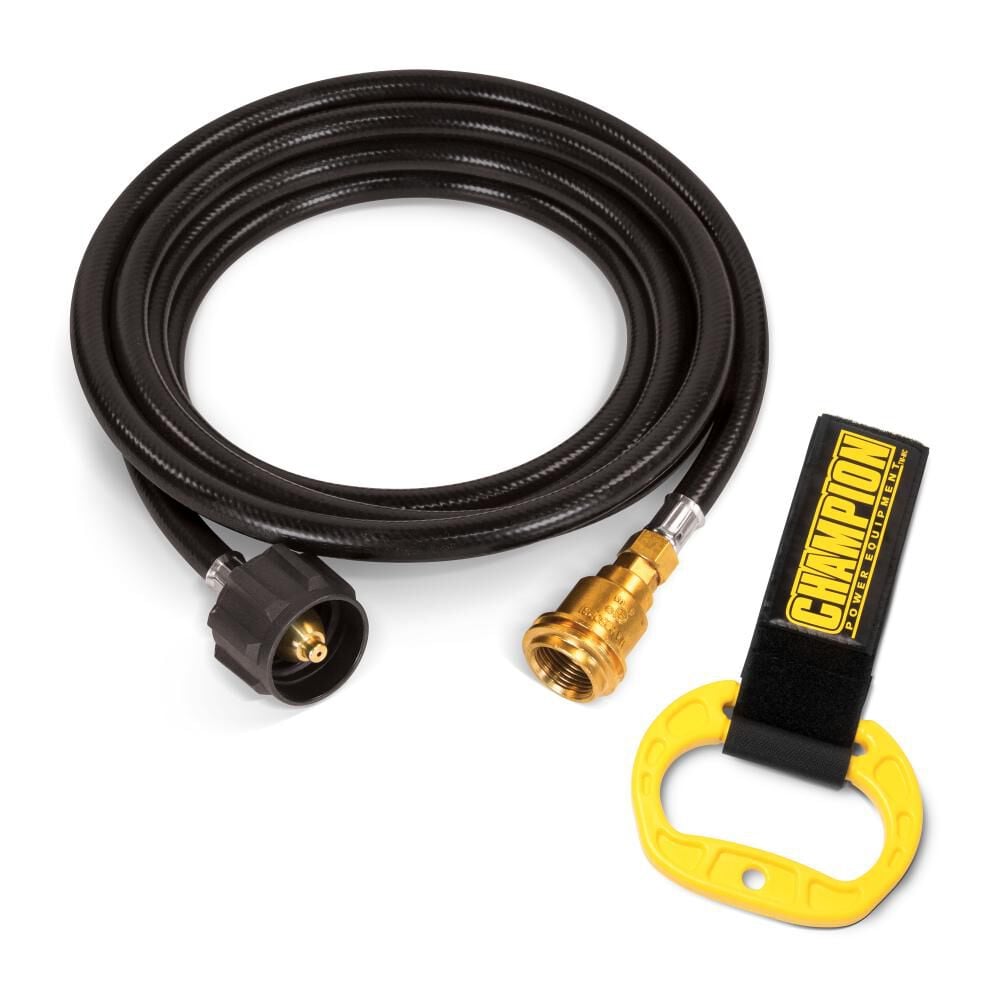 Champion Power Equipment 12-Foot Propane Hose Extension Kit – 100736