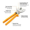 GEARWRENCH 13-1/2 Inch ACSR Compact Ratcheting Cable Cutter, small image number 2