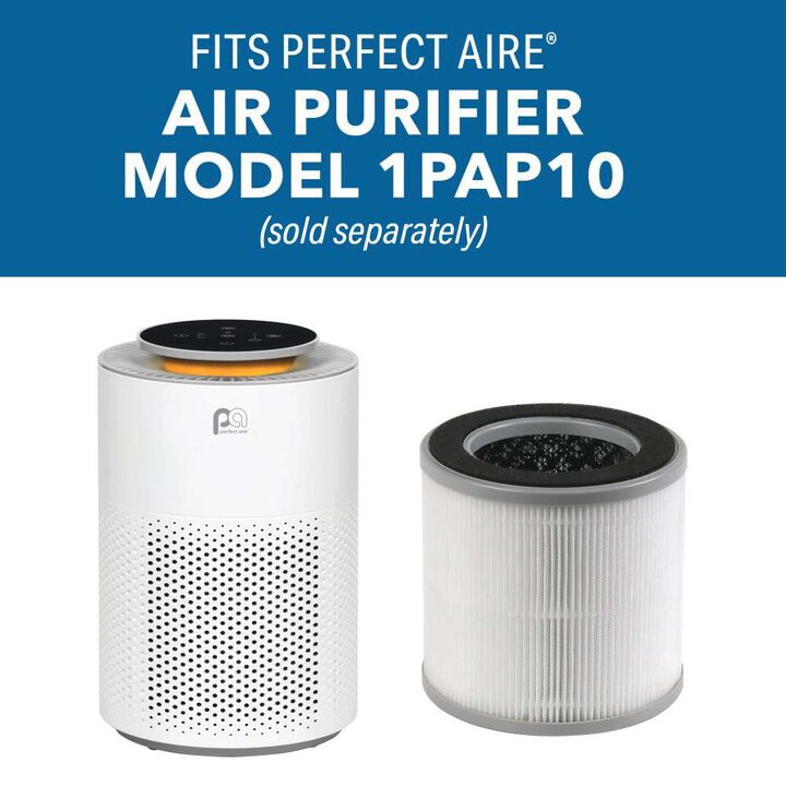 Perfect Aire 5.75 Inch x 5.5 Inch Round Replacement HEPA Air Purifier Filter, large image number 7
