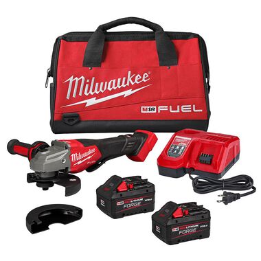 Milwaukee M18 FUEL 4-1/2 Inch-6 Inch Braking Grinder, Paddle Switch Kit