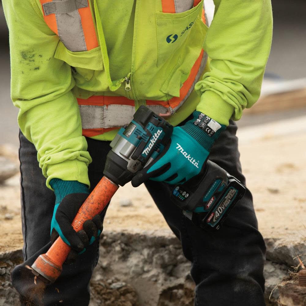Makita FitKnit Gloves Cut Level 1 Nitrile Coated Dipped, large image number 7