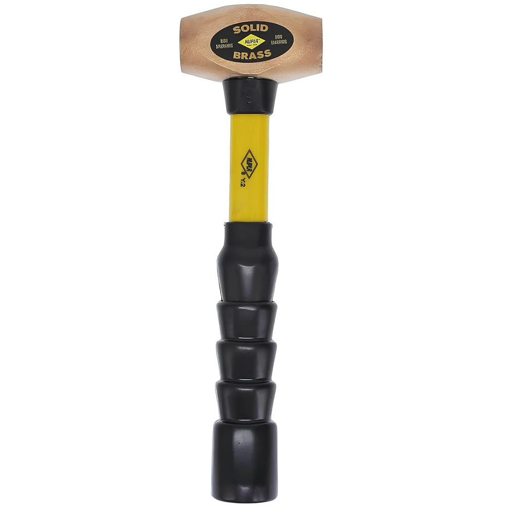 Nupla 1.5 Lbs Double Face Classic Nuplaglas Brass Hammer, large image number 1