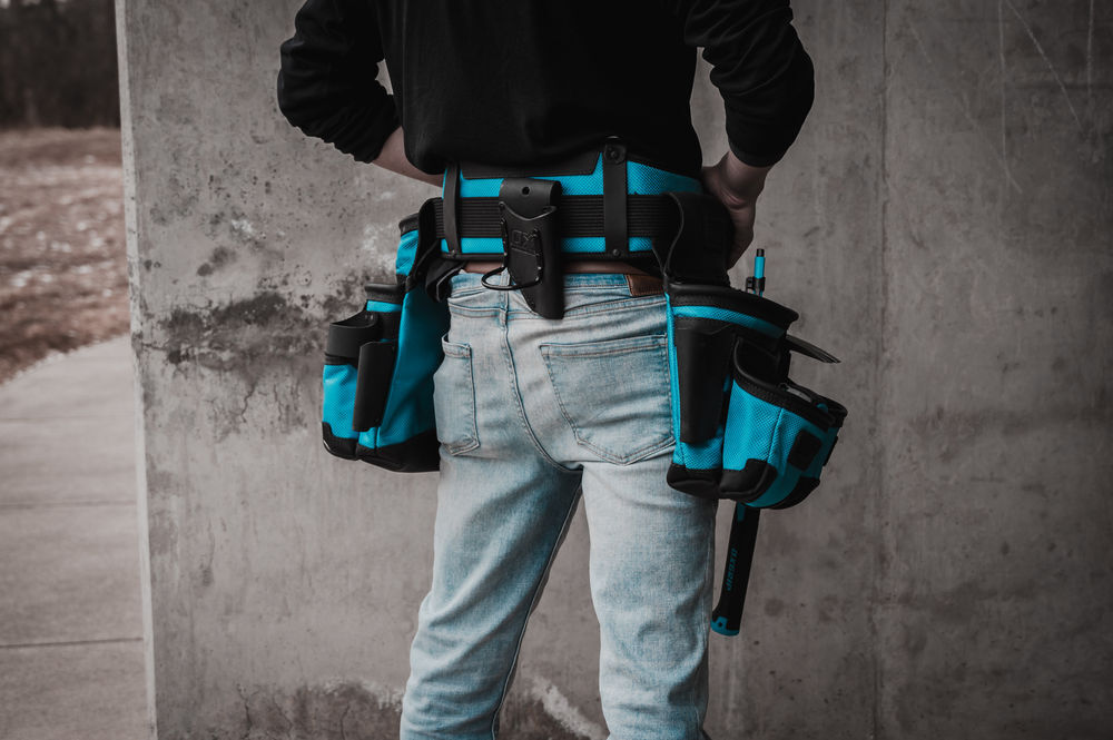 Ox Tools Leather & Nylon Construction Rig with Kevlar Reinforcement 4pc, large image number 2