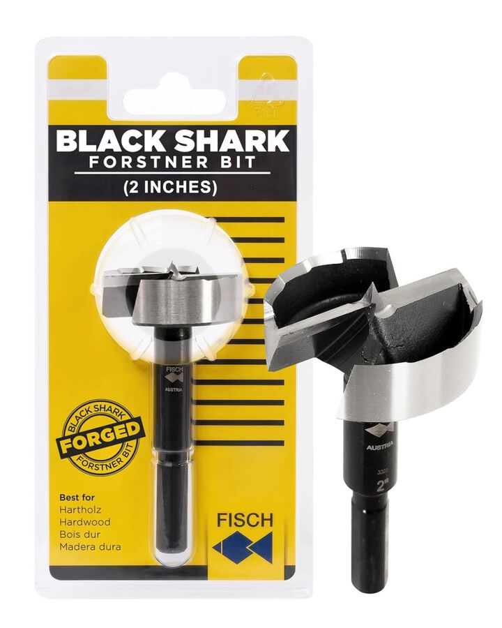 Fisch 2 Inch Shark Forstner Drill Bit 12 Pieces, large image number 2
