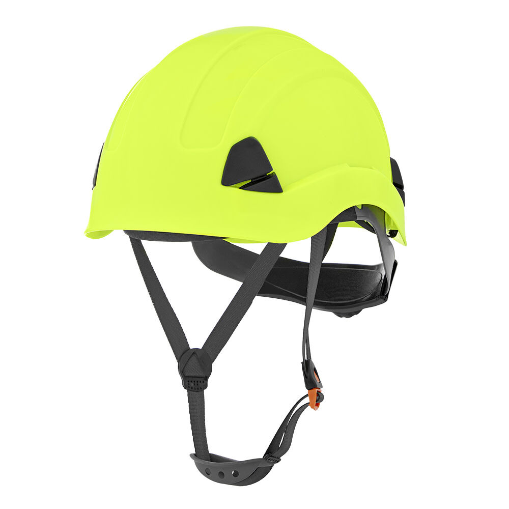 Jackson Safety Industrial Climbing Non-Vented Hard Hat,CH-300 Hi-Viz Green, large image number 2