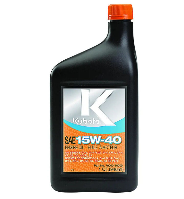 Kubota Parts 1 Qt 15W-40 Engine Oil