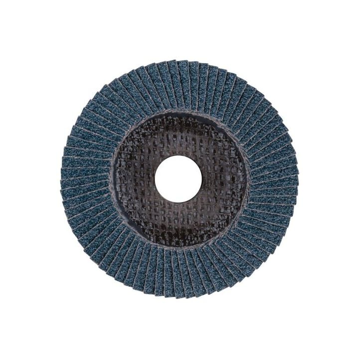 Pferd 4-1/2 Inch x 5/8-11 Inch, Z SG POWER STEELOX, 80 Grit, T29, Threaded Flap Disc Bundle, 10 Pieces, large image number 3