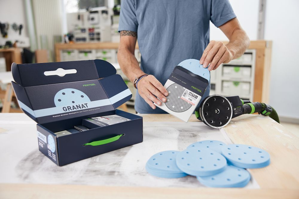 Festool D125 GR-Set 5 Inch Multi-Grit Sanding Disc Starter Set, large image number 10