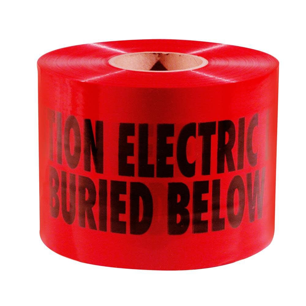 Empire Level Non Detectable Warning Tape Electric Line, large image number 1
