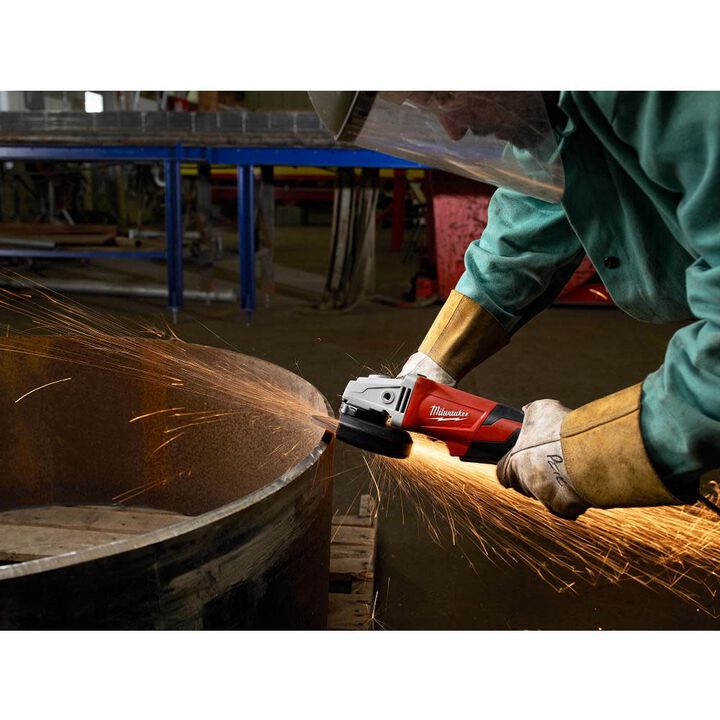 Milwaukee 13 Amp 5 in. Small Angle Grinder Paddle No-Lock, large image number 2