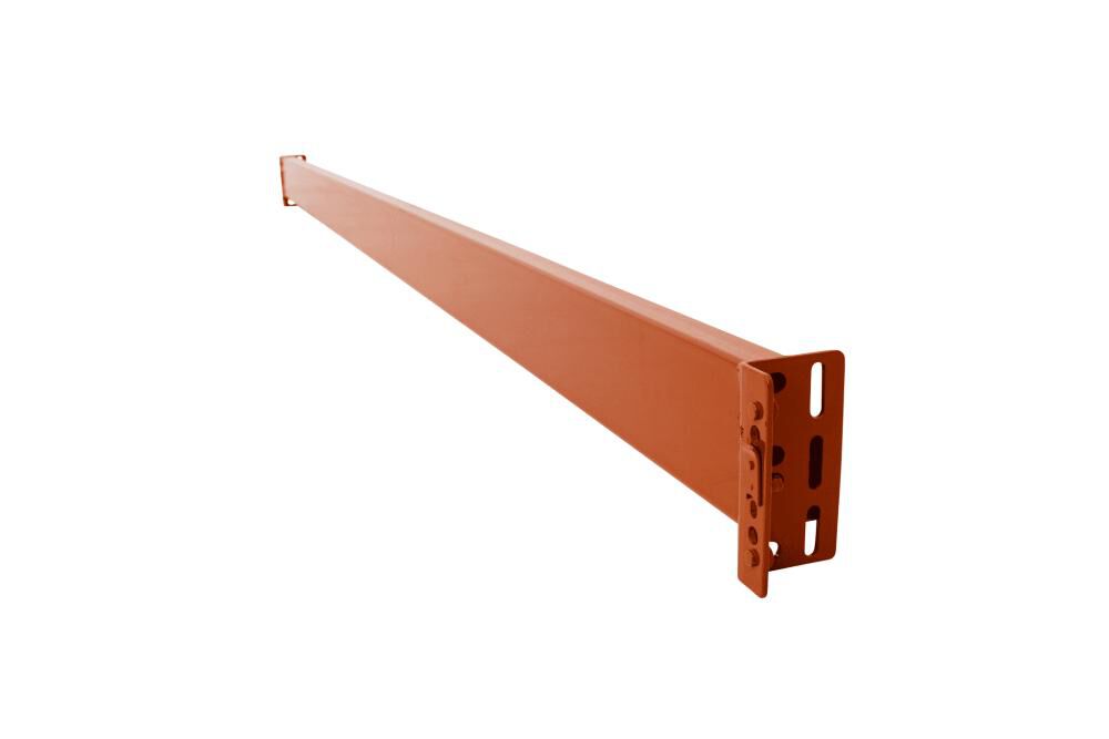 WPRP Wholesale 4-5/8 Inch x 108 Inch 6320 Lbs Teardrop Pallet Rack Beam Orange, large image number 2