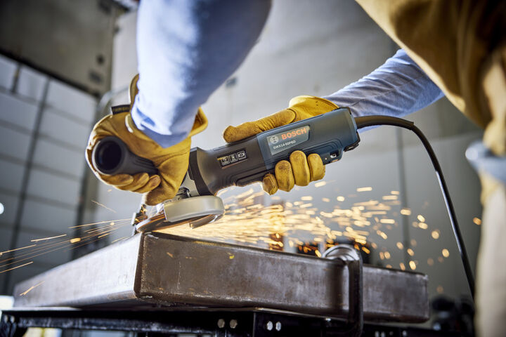 Bosch Recon 5 Inch X-LOCK Angle Grinder with Brake and No Lock-On Paddle Switch, Reconditioned, large image number 5