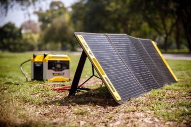 Champion Power Equipment 120-Watt Portable Foldable Solar Panels with Extension Cable and Kickstand, large image number 6