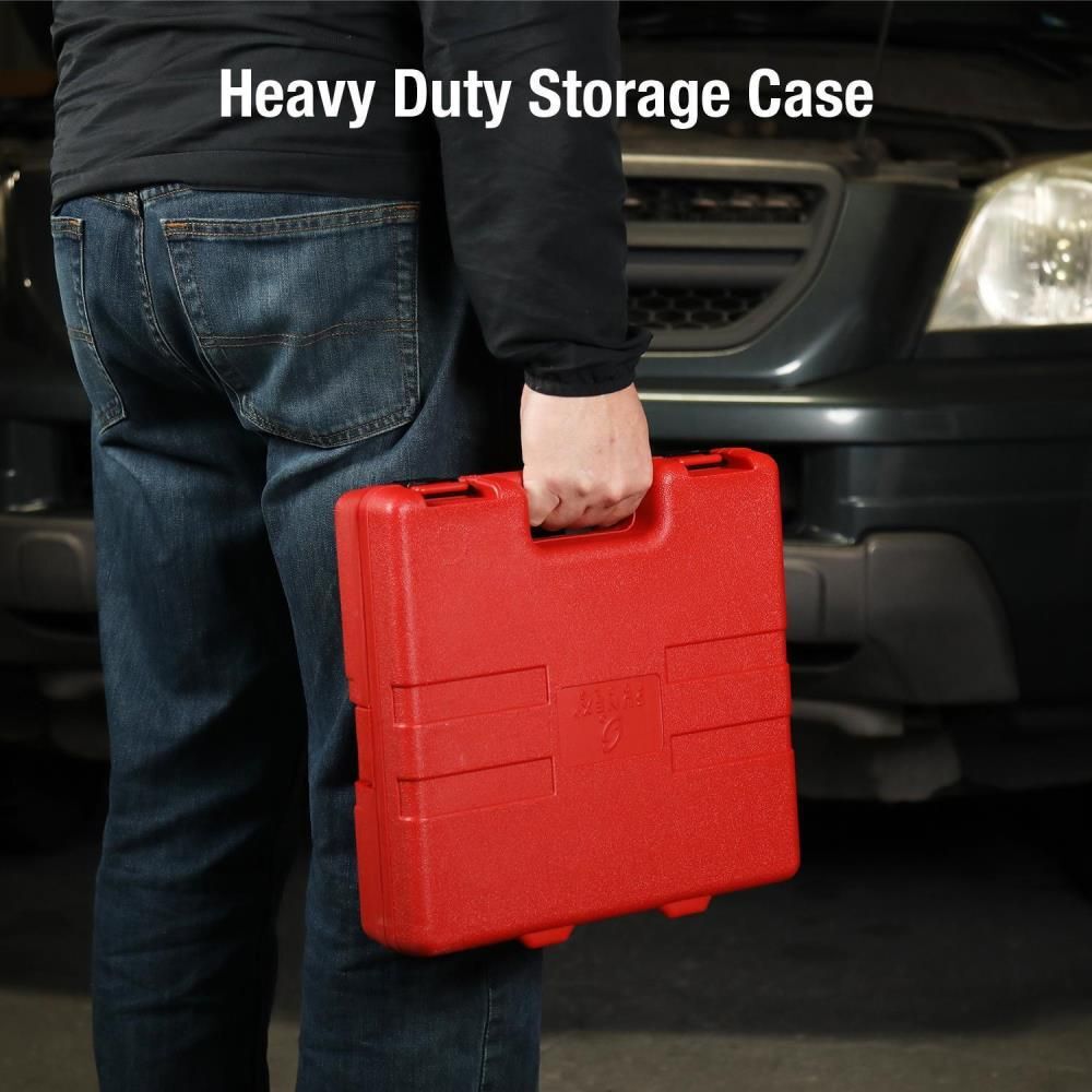 Sunex 1 In. Drive SAE & Metric Heavy Duty Wheel Impact Socket 10 pc., large image number 5