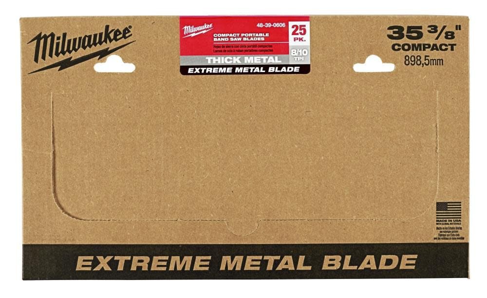 Milwaukee Extreme Thick Metal Band Saw Blades 25pk Compact 48 39 0606 Simolary simolary.com 7