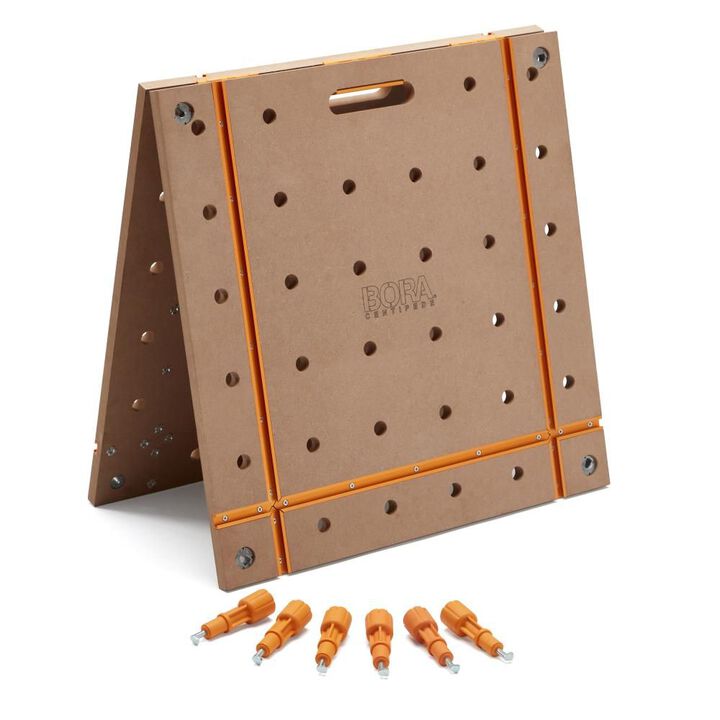 Bora Portamate Centipede 2 x 4ft T-Track Table Top , 3/4in Dog Holes, large image number 5