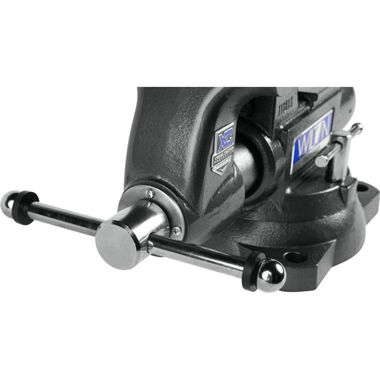 Wilton 5 1/2in 1755XC Tradesman XC Round Channel Bench Vise, large image number 5