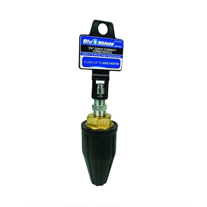 BluBird BluShield Brass Turbo Nozzle for up to 3000 PSI Pressure Washer, large image number 8