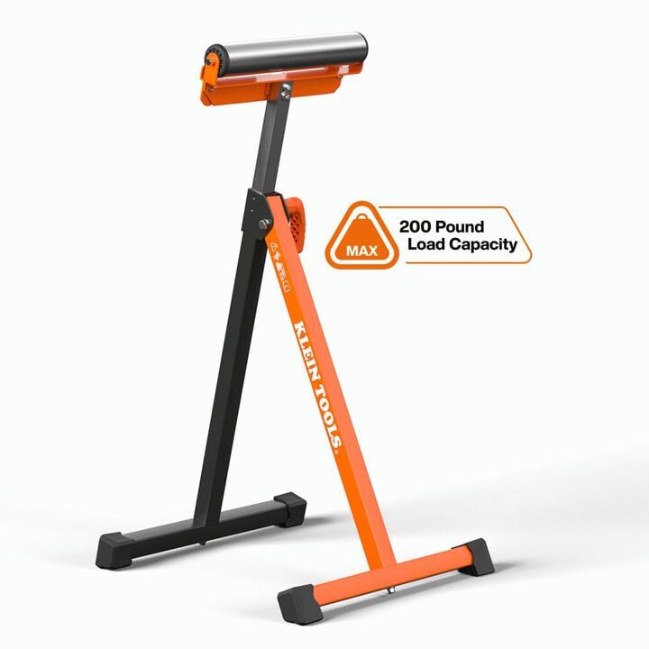 Klein Tools Heavy Duty Adjustable Height Roller Stand, large image number 2
