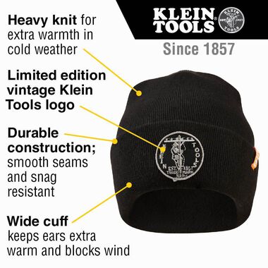 Klein Tools Heavy Knit Hat, large image number 1