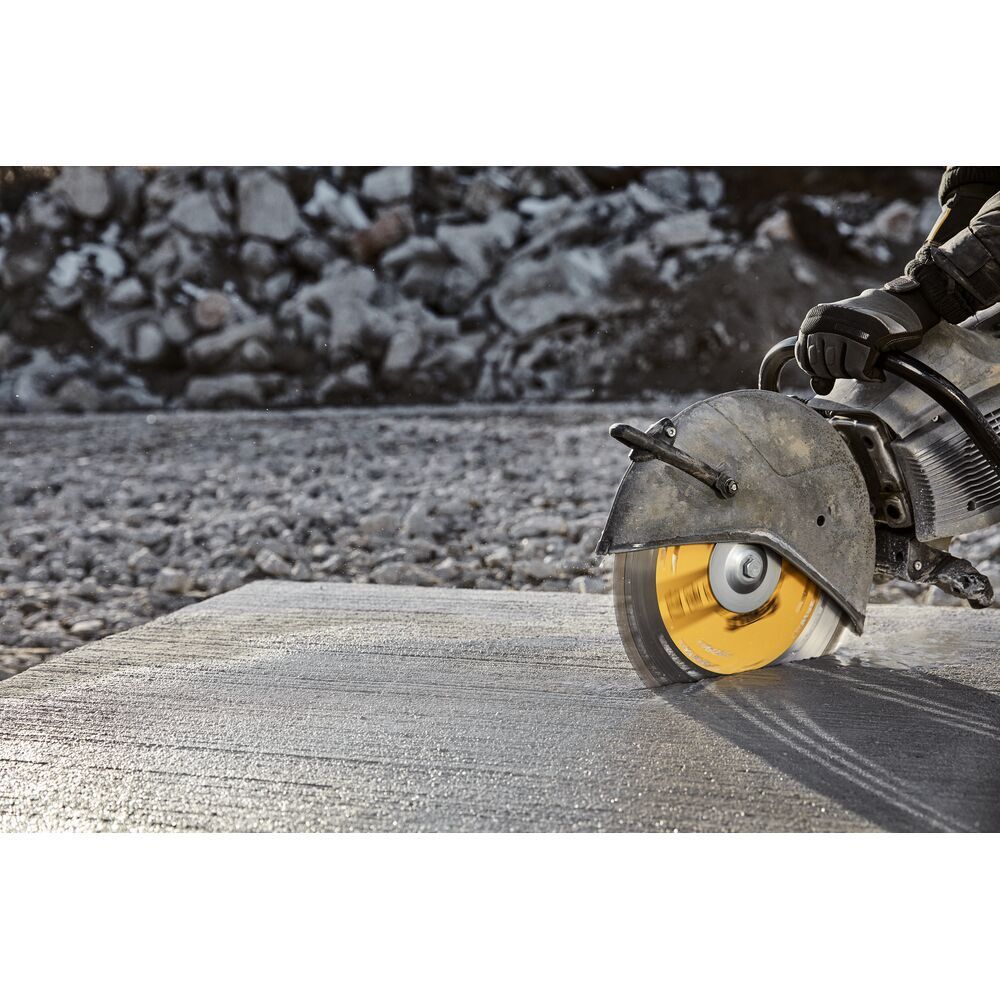 DEWALT XP4 All-Purpose 14 Inch Segmented Rim Diamond Blade for Fast Cuts in General Purpose Concrete, large image number 12