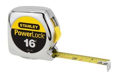 Stanley 16Ft x 3/4In PowerLock Tape Measure, large image number 0