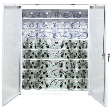 Sellstrom Monitor 2000 Germicidal Eyewear Cabinet White