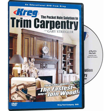 Kreg Pocket Hole Solution to Trim Carpentry DVD