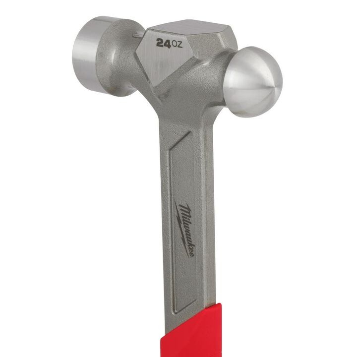 Milwaukee 24oz Steel Ball Peen Hammer, large image number 8