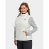 ORORO Womens Off-White Classic Heated Vest Kit Medium, small image number 5