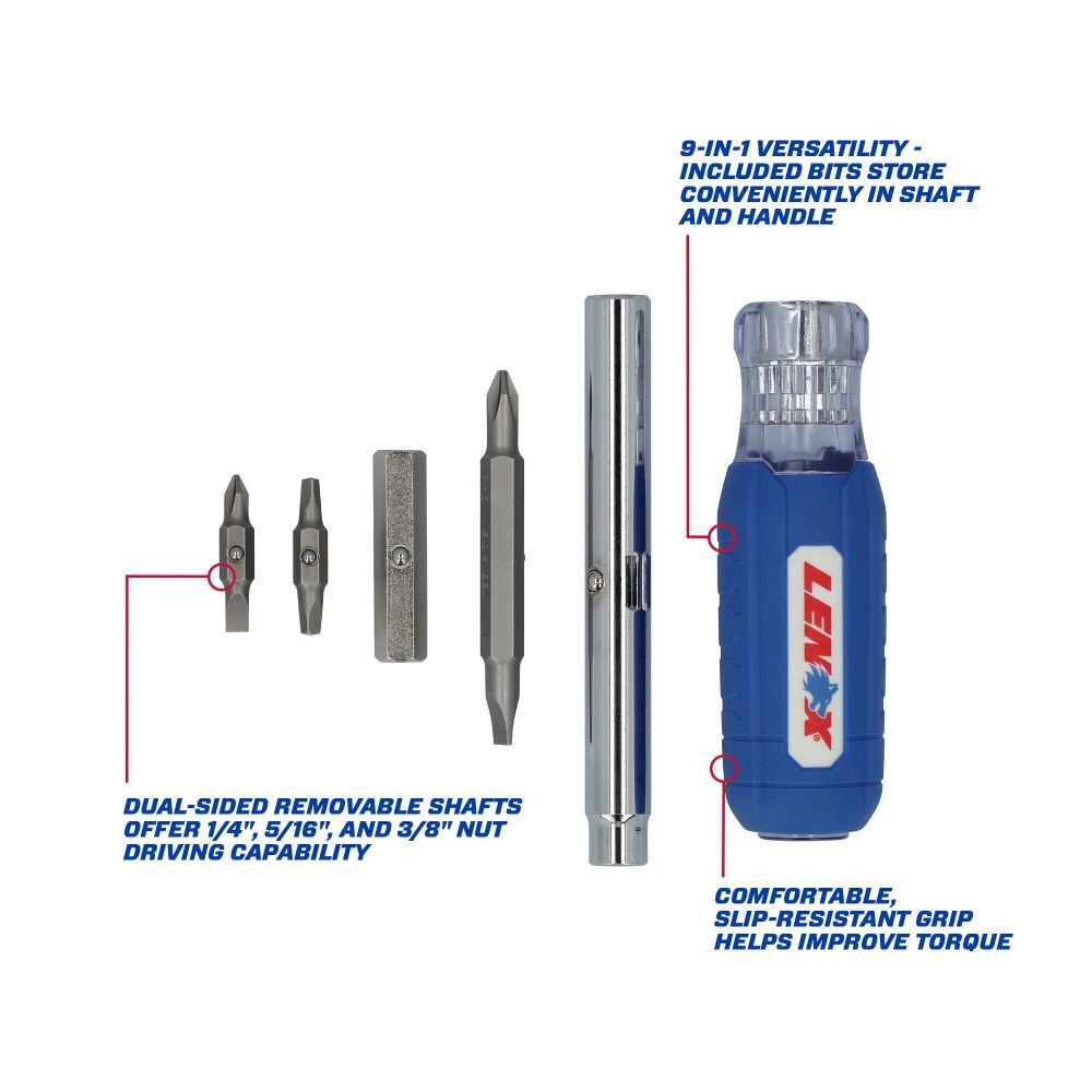 Lenox 9-In-1 Multi-Bit Screwdriver, large image number 3