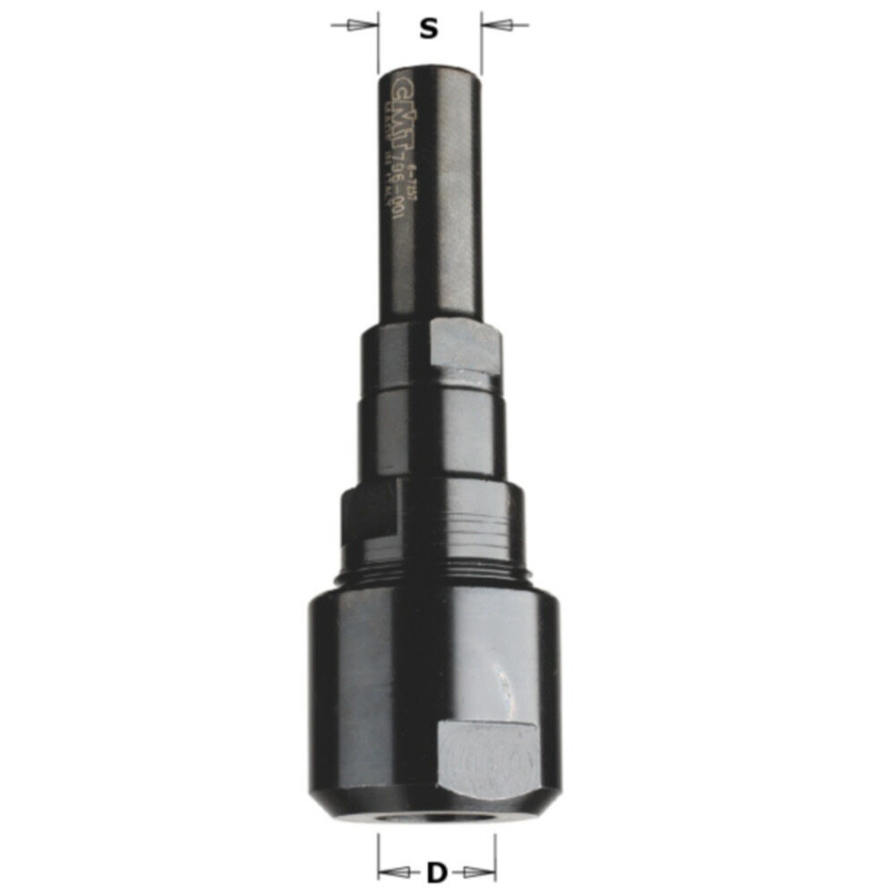 CMT Router Collet Extension 1/2 In., large image number 1
