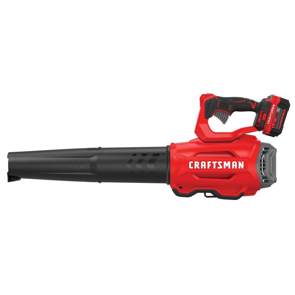 CRAFTSMAN V20* Brushless Cordless Axial Leaf Blower 4Ah Kit, large image number 10