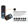 Spyder 3/8 Inch Drive Deep Thin-Walled SAE Impact Socket Set with Adapter, 9 Pieces, small image number 3