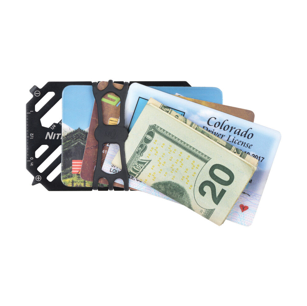 Nite Ize Financial Tool Multi Tool Wallet, Black, large image number 10