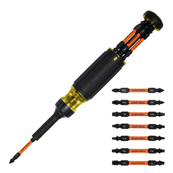 Klein Tools 15-in-1 Ratcheting Impact Driver