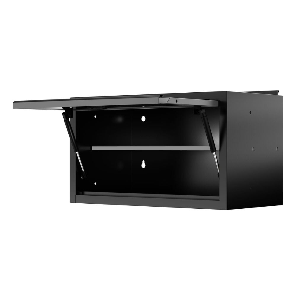 CRAFTSMAN Welded 1-Door Wall Cabinet Black and Gray, large image number 6