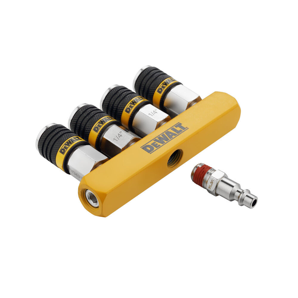 DEWALT 4-Way Straight Air Manifold, large image number 4