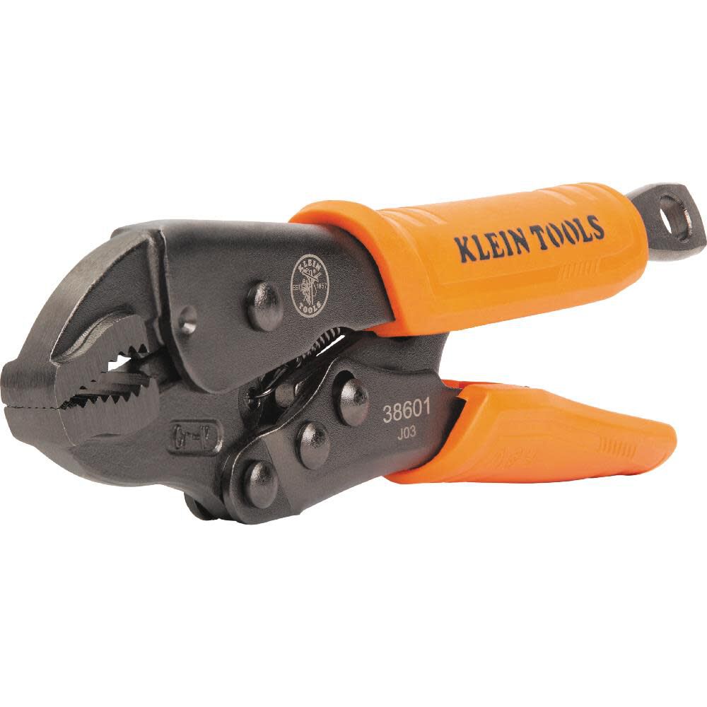 Klein Tools Curved Jaw Locking Pliers, 7-Inch, large image number 3