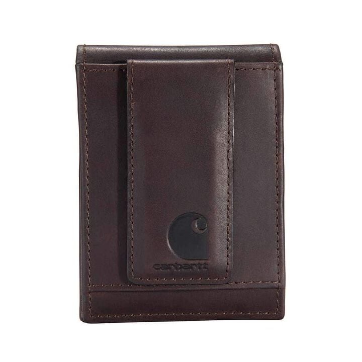 Carhartt Dark Brown Oil-Tan Leather Wallet