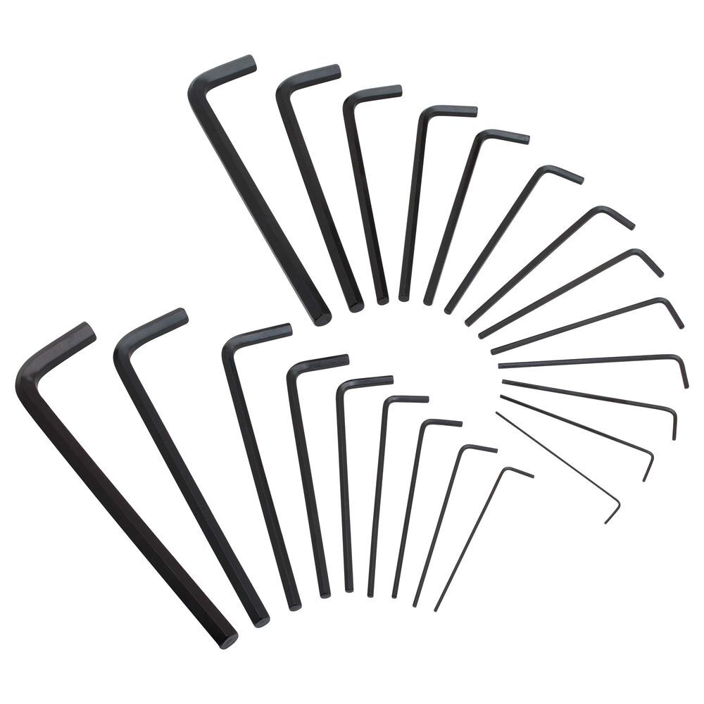 Stanley Hex Keys, Metric and SAE, Propeller Turner Set of 22, large image number 2