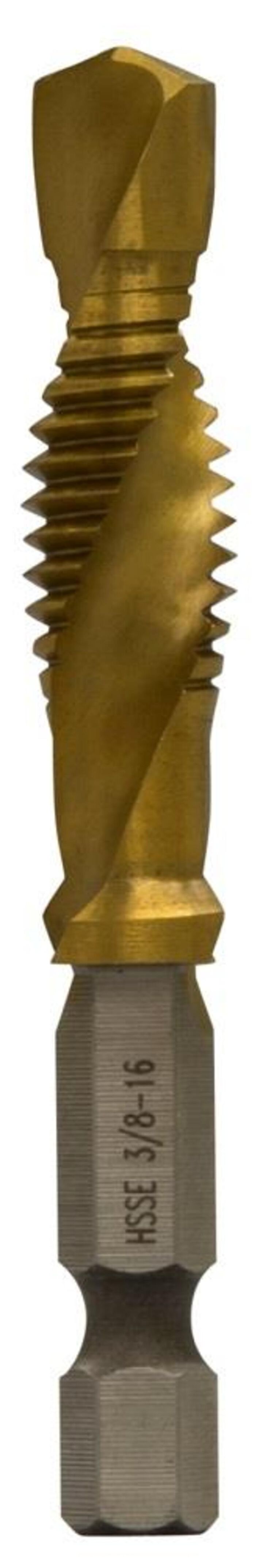 Greenlee Stainless Steel Drill/Tap 3/8 - 16