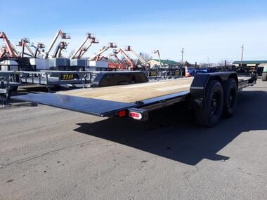 Diamond C 22 Ft. x 82 In. Low Profile Hydraulically Dampened Tilt Trailer, large image number 4