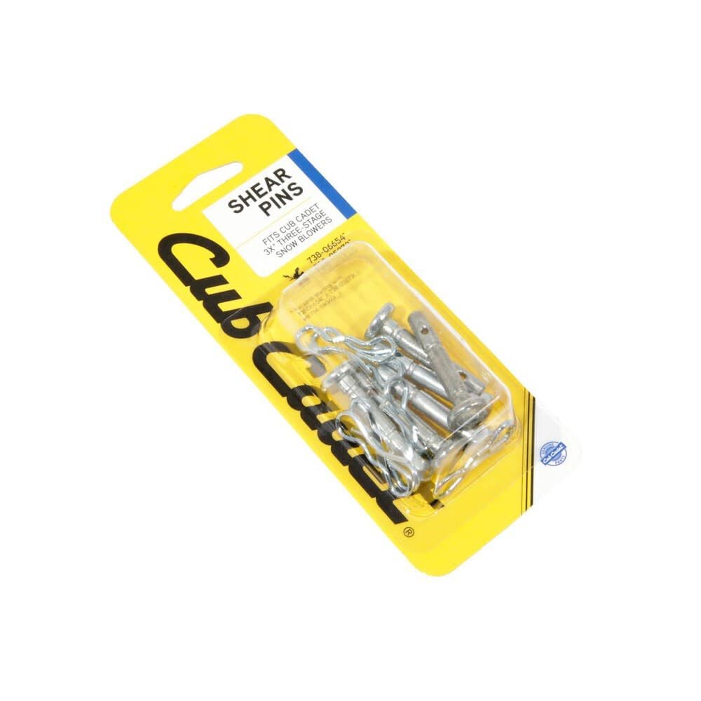 Cub Cadet 3X Snow Blower Shear Pin Kit with Cotter Pins 6 Pieces, large image number 3