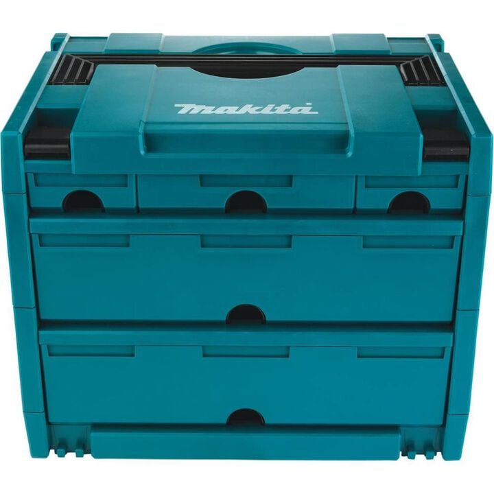 Makita MAKPAC 5 Drawer Interlocking Case 12 1/2in x 15 1/2in x 11 5/8in, large image number 2