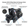 Shocker Hitch HD 20K Max Black 2 1/2 Inch Receiver Hitch & Chrome Combo Ball Mount with 2 Inch & 2 5/16 Inch Hitch Balls, small image number 3