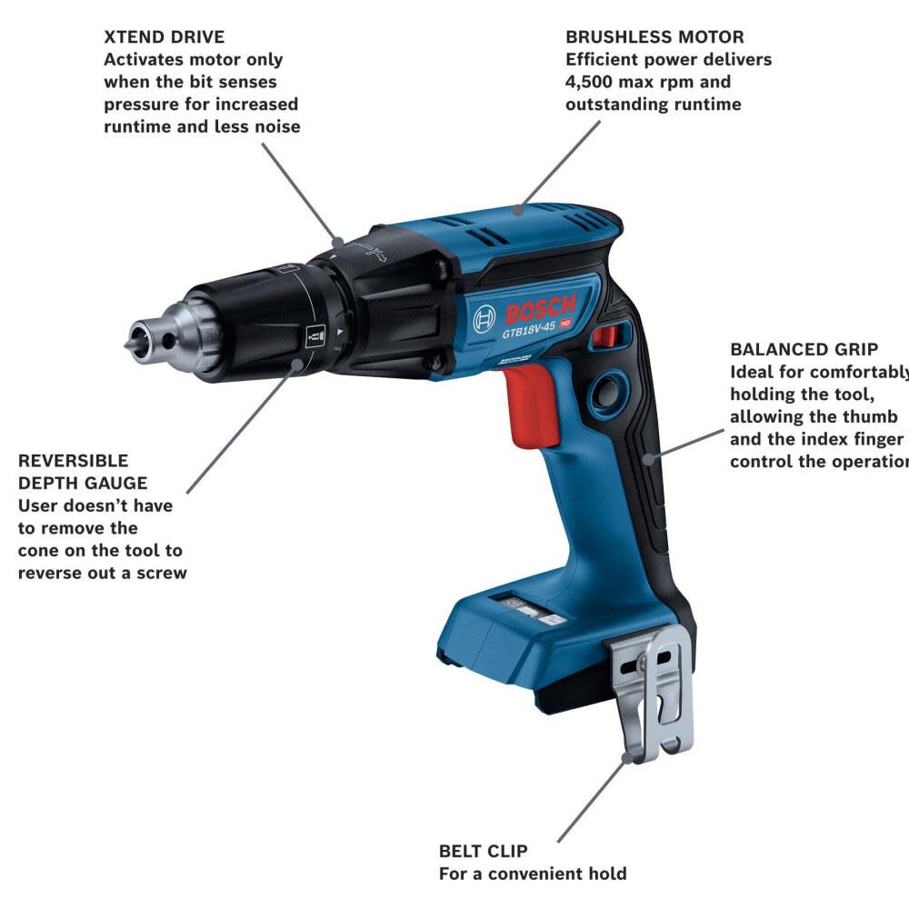 Bosch Promotional 18V Screwgun Brushless (Bare Tool), large image number 22